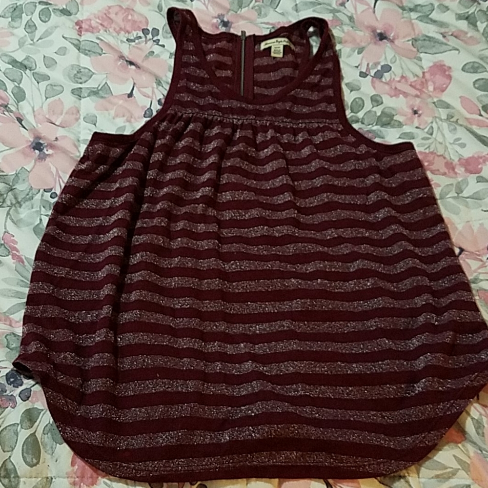 American Eagle XS striped Tank.